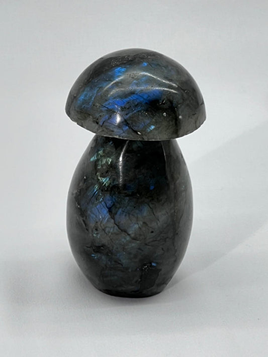 Genuine Blue Labradorite Crystal Mushroom