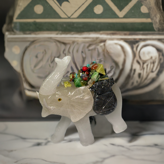 Calcite Crystal Elephant